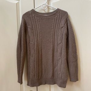 Oversized Cable-knit Sweater | GAP